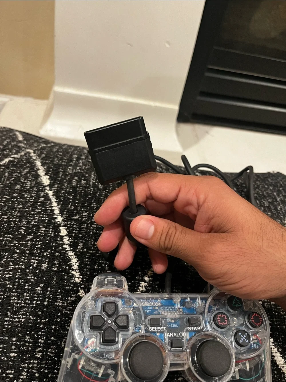 N/A wired transparent